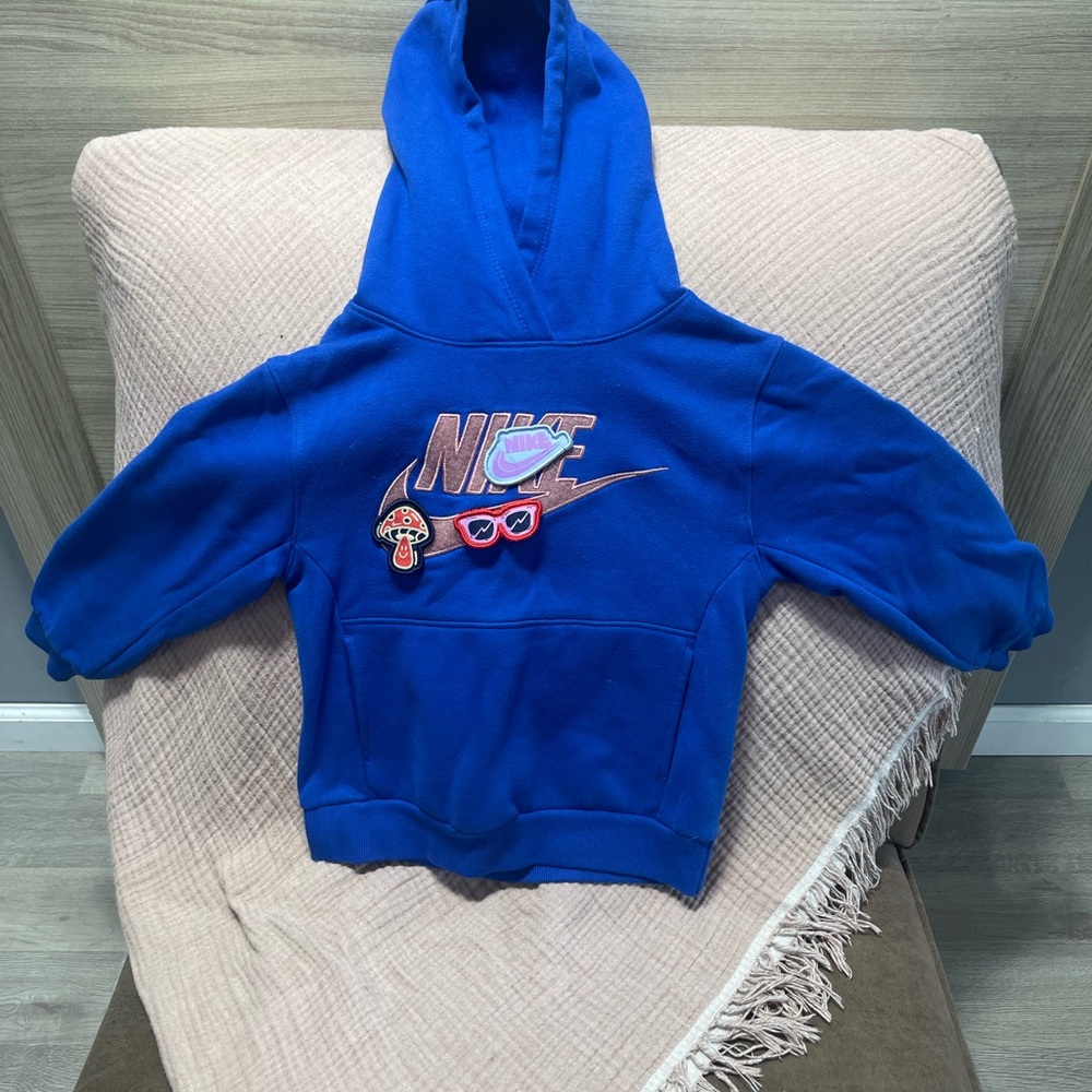 Nike Blue Sweater Athletic Style